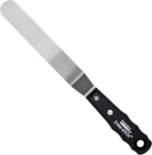 Vista 35 de Liquitex Cuchillo de pintura pequeño profesional Freestyle, n.º 1, plata/negro