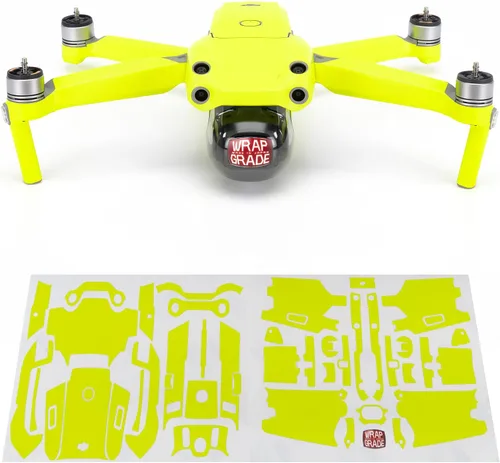 Vista 14 de Wrapgrade Unidad Principal Skin DJI Compatible con DJI Air 2S (AMRY GREEN)