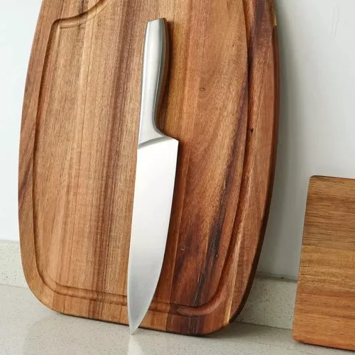 Vista 3 de Cuchillo de chef ADBI, ideal para utensilios de cocina, ultra afilado, con caja de regalo incluida, regalos para hombres o mujeres, acero entero