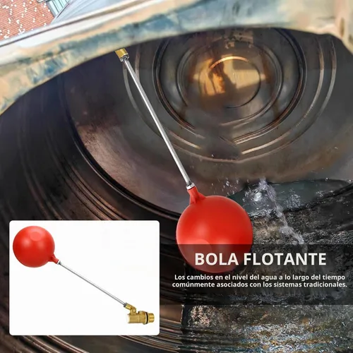 Vista 5 de Válvula de flotador de 1/2 pulgada para el tanque de agua