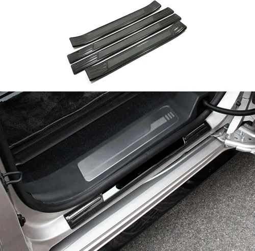 Vista 13 de Accesorios de automóvil compatibles con Toyota Sienna de alta configuración 2021 2022 2023, protector de umbral de puerta, cubierta protectora