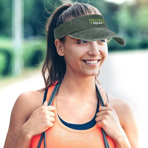Vista 6 de Pickleball Lovers Gift Baseball Hats for Women Funny Workout Caps for Women Sun Hat Pickleball Squad Summer Hat