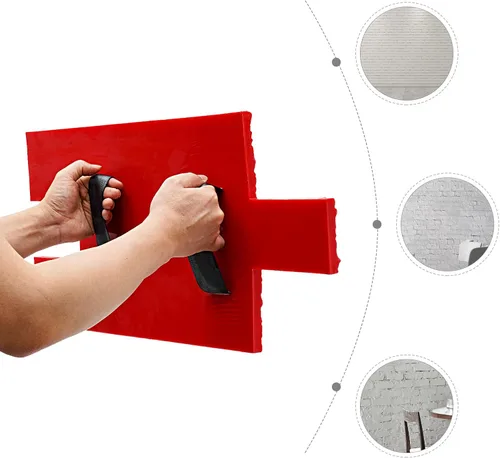 Vista 4 de 22 "x 12" Pu Concrete Stamp Mat, grande decorativo hormigón piso cemento yeso impresión textura sello Mat cemento sellado sellos de poliuretano