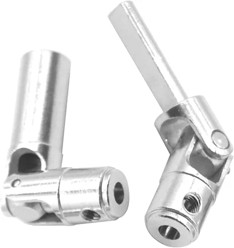 Vista 2 de ShareGoo - Eje de transmisión de metal a control remoto CVD, eje de transmisión de 2.244 in-2.835 in, compatible con modos WPL MN B14 B16 B24 B36