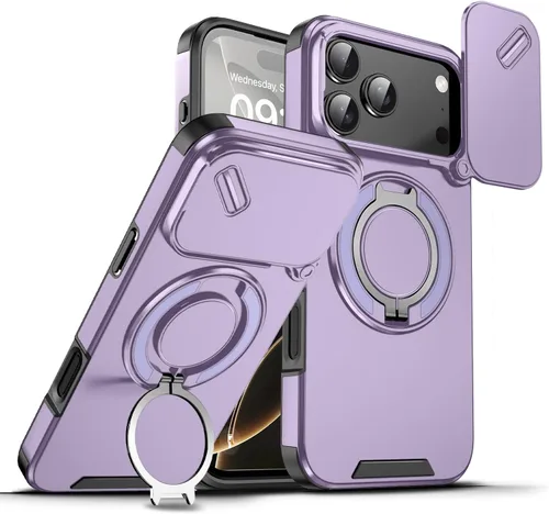 Vista 76 de Dteck Funda para iPhone 16 de 6.1 pulgadas 2024, funda de piel sintética con cierre de botón magnético, ranuras para tarjetas de crédito, función