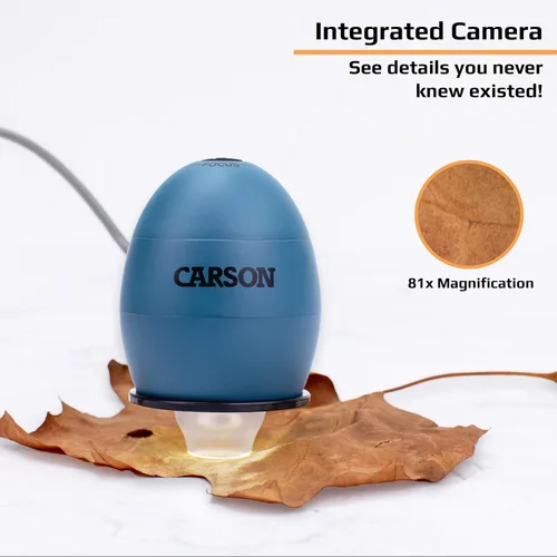 Vista 3 de Microscopio digital Zorb, 81x USB Compatible with Windows and macOS (2MP) - High Definition Digital Microscopy Tool for Adults, Students, Kids