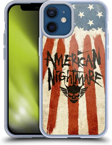 Vista 20 de Head Case Designs Funda de gel suave con licencia oficial de la WWE American Nightmare Flag Cody Rhodes Graphics compatible con Apple iPhone 7