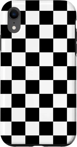Vista 25 de Checked Chessboard Black Case for iPhone 17