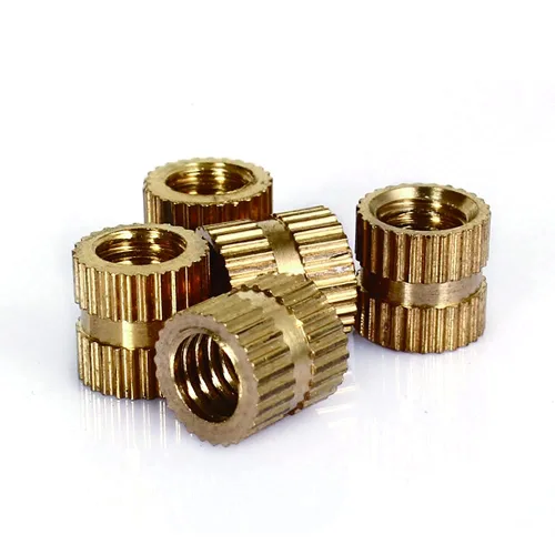 Vista 12 de Tuercas moleteadas de rosca hembra M2x3mm OD Tuercas de inserción roscadas de latón Tuercas de incrustación hidráulicas soldadas juntas Kit surtido