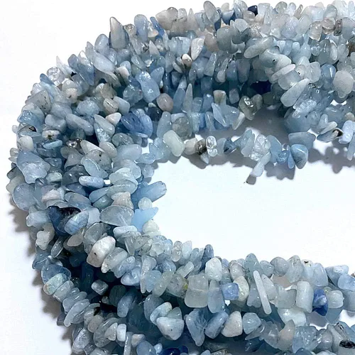 Vista 21 de PLTbeads Kit de pulseras de cintura de piedras preciosas curativas natrales de 0.197-0.315 in, diseño de piedras irregulares, fabricación de joyas