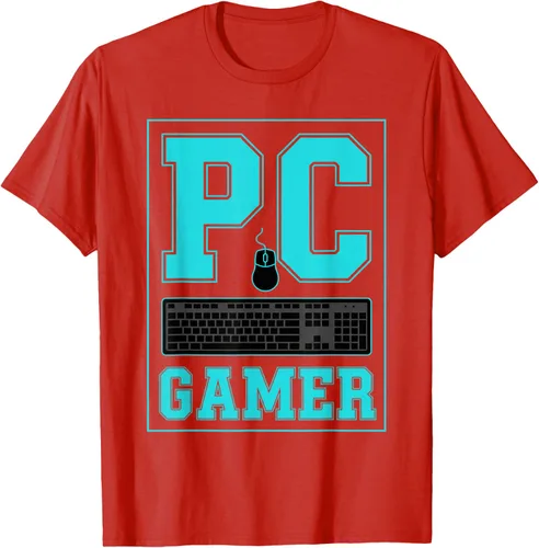 Vista 112 de PC Gamer Gaming Teclado Ratón Esports Computer Fan Camiseta