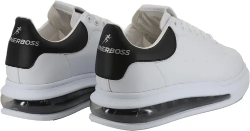 Vista 2 de Bonateks Tenis para hombre, color blanco, 10 estrecho, Blanco