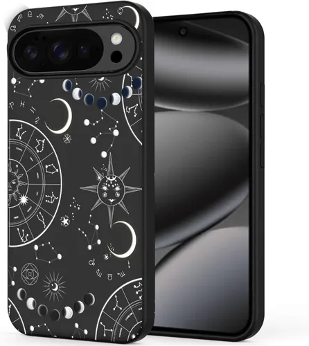 Vista 17 de Unov Funda para Pixel 11 Pro XL, color negro, Dinosaur Land