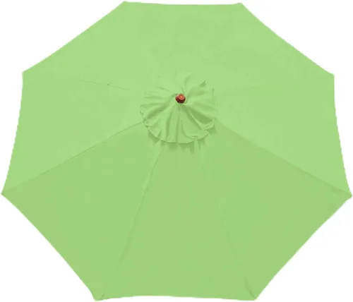 Vista 21 de ABCCANOPY Sombrilla para Exteriores de 7.5 pies, Repuesto de Cubierta Superior Compatible con 6 Varillas (Azul)