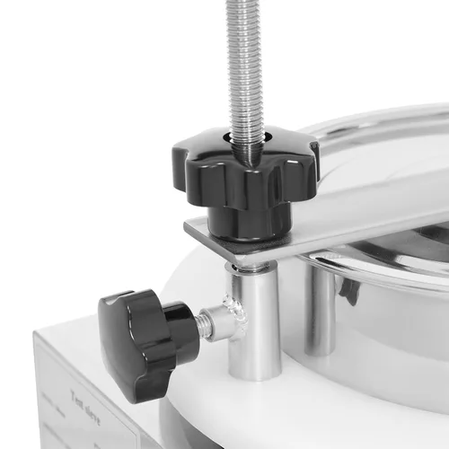 Vista 4 de Coctelera vibrante del tamiz del laboratorio 7 capa 110V - máquina eléctrica del tamiz del acero inoxidable 304 con el contador de tiempo