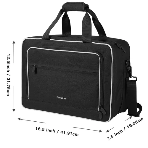 Vista 2 de ZtotopCases Carrying Case Compatible with PS5, Travel Case for PS5 (DiscDigital Edition), Protective Travel Bag Holds PlayStation 5 Console