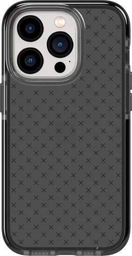 Vista 23 de Tech21 iPhone 14 Pro Max Evo Check – Funda protectora delgada y absorbente de golpes con protección FlexShock Multi-Drop de 16 pies y botones