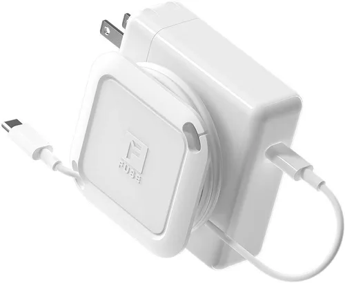 Vista 9 de Reel The Side Kick Organizador de Cables Plegable con Adaptador de Ángulo Recto USB-C Compatible con Cables de Carga de MacBook y PC y Gestión