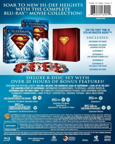Vista 3 de The Superman Motion Picture Anthology 1978-2006 Blu-ray