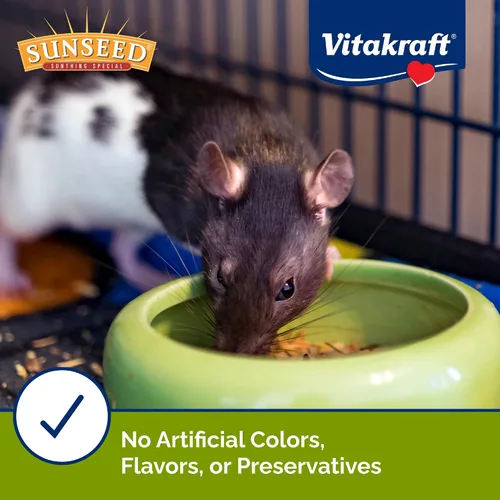 Vista 6 de Sunseed Vita Prima - Alimento para ratas y ratones, bolsa resellable de 2