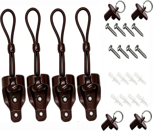 Vista 13 de Kit de tapa de extremo elástico para piezas de persiana enrollable Beige
