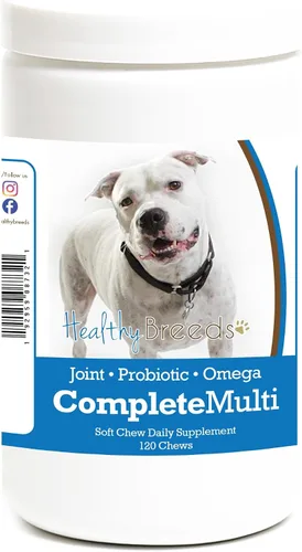 Vista 31 de Healthy Breeds Affenpinscher todo en uno multivitamínico suave masticable 120