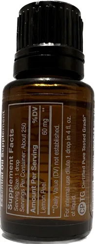 Vista 4 de Aceite esencial de limón DoTERRA, 0.5072 fl oz, 2
