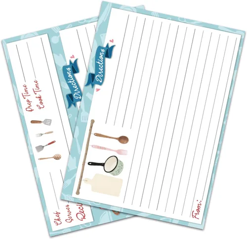Vista 14 de CUTHOLLOW Blue and Bow - 50 tarjetas de predicción para bebés, consejos y deseos para los futuros padres, juegos de baby shower, predicción de bebé