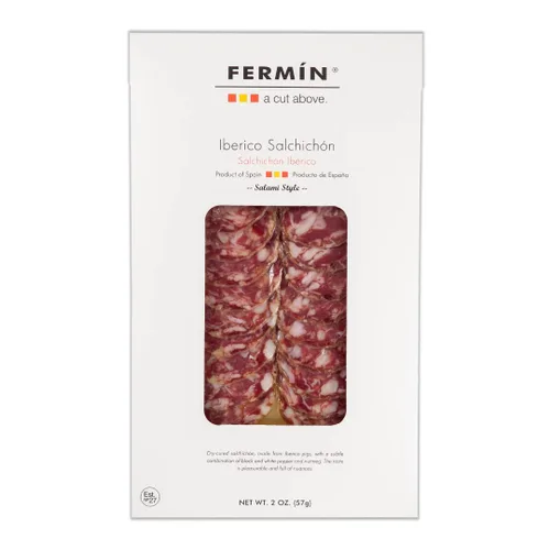 Vista 4 de Trío ibérico Rebanado - Chorizo (2 oz) Jamón (2 oz) Salchichón (2 oz)
