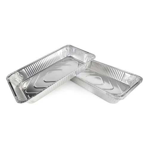 Vista 24 de IDL Packaging Sartenes de aluminio de tamaño completo para mesa de vapor, profundos, 21 x 13 x 3 pulgadas (paquete de 25) - Sartén desechable