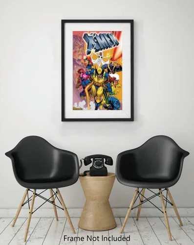 Vista 5 de Christ-EZ Anime Cartoons X-Men The Animated Series - Póster de pared para decoración del hogar, póster mate, sin marco, regalo de 11 x 17 pulgadas