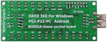Vista 3 de Arcada USB Encoder PC PS3 Android PS3 Codificador Poder 5V Zero Delay Arcade Joystick Android Codificador