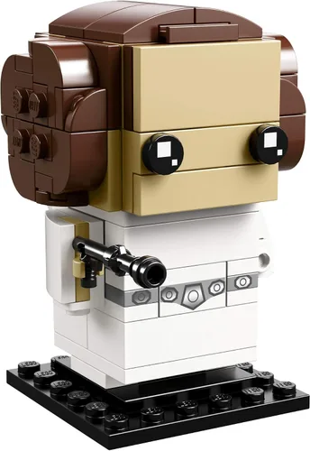 Vista 2 de LEGO 6225350 Brickheadz Princess Leia Organa 41628 Kit de construcción, multicolor