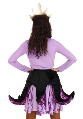 Vista 2 de Kit de Disfraz de Tentáculos de Úrsula de La Sirenita para Mujer Multicolor
