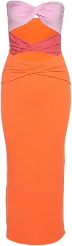 Vista 6 de Vestidos de cumpleaños de manga corta para mujer, vestido delgado y sexy, para banquete, fiesta, club, noche