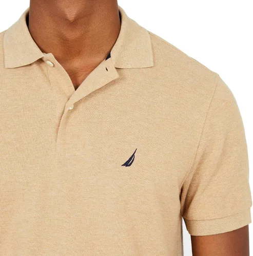 Vista 109 de Nautica playera polo clásica de mangas cortas, color sólido, para hombre