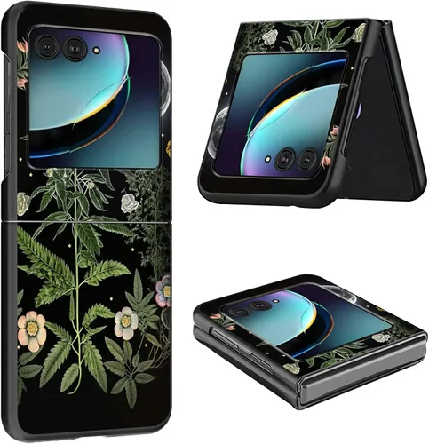 Vista 15 de Funda para Moto Razr Plus 2023 para Motorola Razr Plus Funda delgada y ligera de policarbonato duro a prueba de golpes Funda protectora para Audio