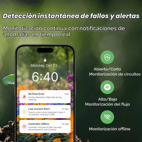 Vista 2 de ImoLaza Controlador de rociadores para exteriores, temporizador