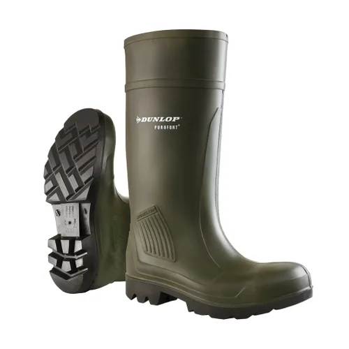 Vista 9 de Dunlop Unisex FS1700/142VP Wellington Boot/Hombres Mujeres Botas (7.5 US) (Verde)
