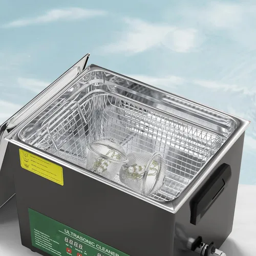 Vista 6 de 5 cestas de limpieza ultrasónicas de acero inoxidable, cestas de limpieza ideal para piezas pequeñas, cesta de limpieza de relojes, cesta de malla