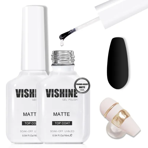 Vista 14 de Vishine 2 unidades de gel floreciente de 0.5 fl oz, esmalte de uñas transparente floreciente, efectos de propagación, gel UV, piedra natural