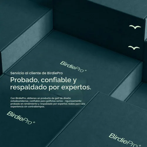 Vista 9 de BirdiePro® - Red de práctica de golf American Pro, red de golf resistente de 10 x 7 pies con objetivo EchoShield™ y red FlexWeave™, patio trasero