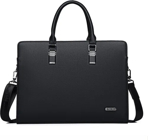 Vista 7 de FSD.WG Bolso de negocios Cartera de cuero Bolso de hombro para portátil Bolso de negocios para hombres