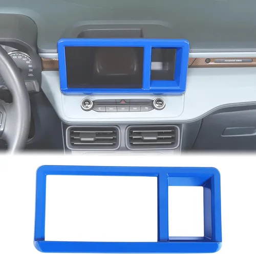 Vista 8 de Aunginsy Cubierta de panel de navegación para consola central, compatible con Ford Maverick 2022, 2023, 2024, pantalla multimedia, navegación, panel