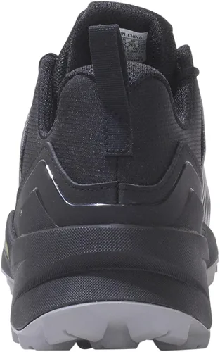 Vista 4 de adidas Zapatos de senderismo Terrex Swift R3 para hombre, Core Black-grey One-solar Yellow