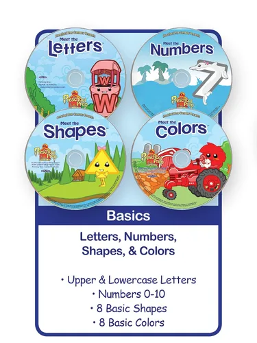 Vista 3 de Preschool Prep Series Collection - 10 DVD Boxed Set Meet the Letters Meet the Numbers Meet the Shapes Meet the Colors Meet the Sight Words 1 2 3