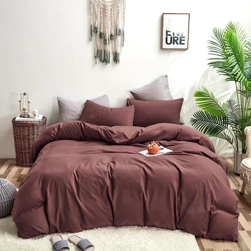 Vista 19 de Houseri Juego de funda de edredón de tamaño individual a cuadros azul claro y blanco para niños, juego de cama azul bebé para niños y niñas, juego
