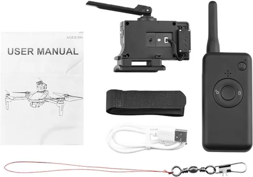 Vista 6 de SeiZed Lanzador universal Airdrop 1000M de larga distancia Airdropper Entrega para DJI Mavic 3/2/Mini 3/3 Pro/Air2/2S/Mini2SE Drone Accesorio