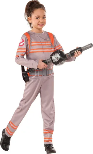 Vista 6 de Disfraz Halloween de Caza fantasmas 3 para niñas, XS, Un solo
