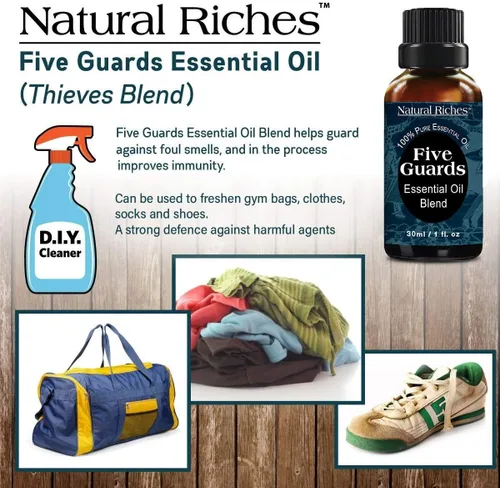 Vista 6 de Natural Riches Five Guards and Breathe Blend - 2x30 ml
